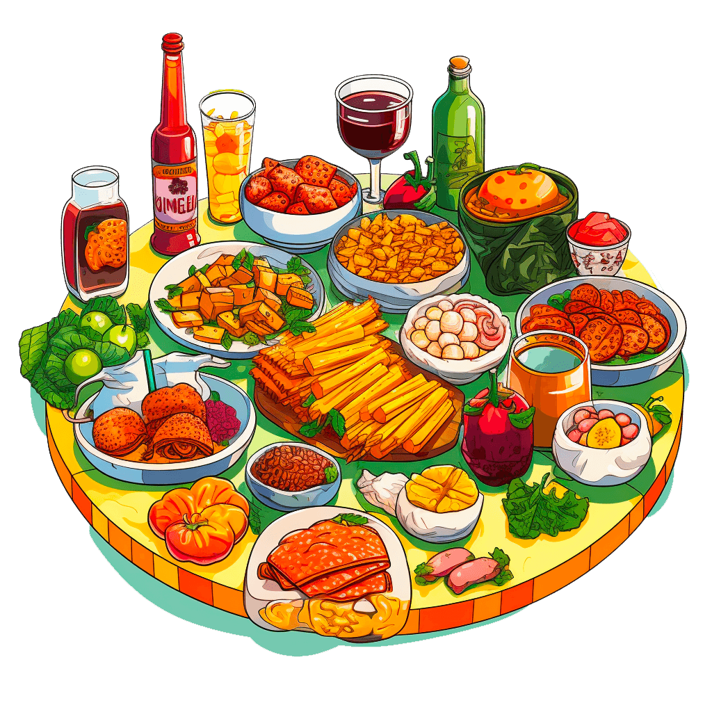 logo of plate of food